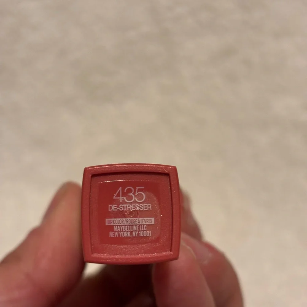 New maybelline super stay matte ink liquid lipstick shade 435 destresser